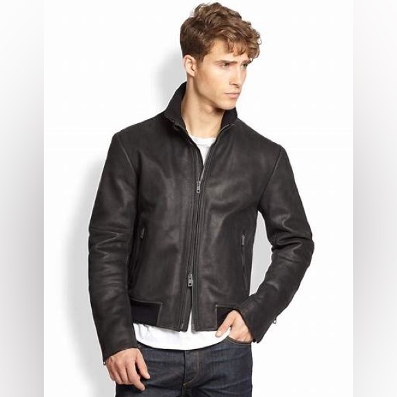 Wax Jacket Rag And Bone 44 Rag And Bone Seth Leather Jacket